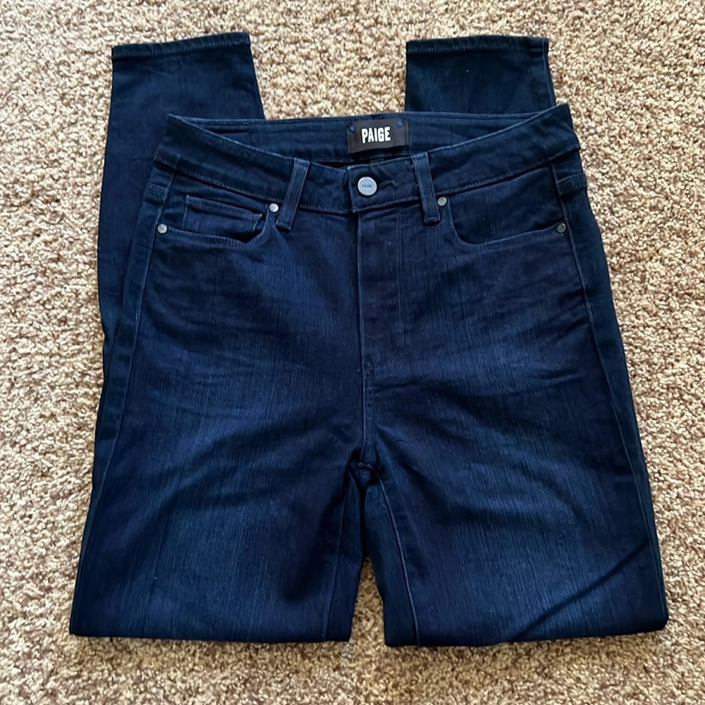 Paige Hoxton Crop skinny jeans